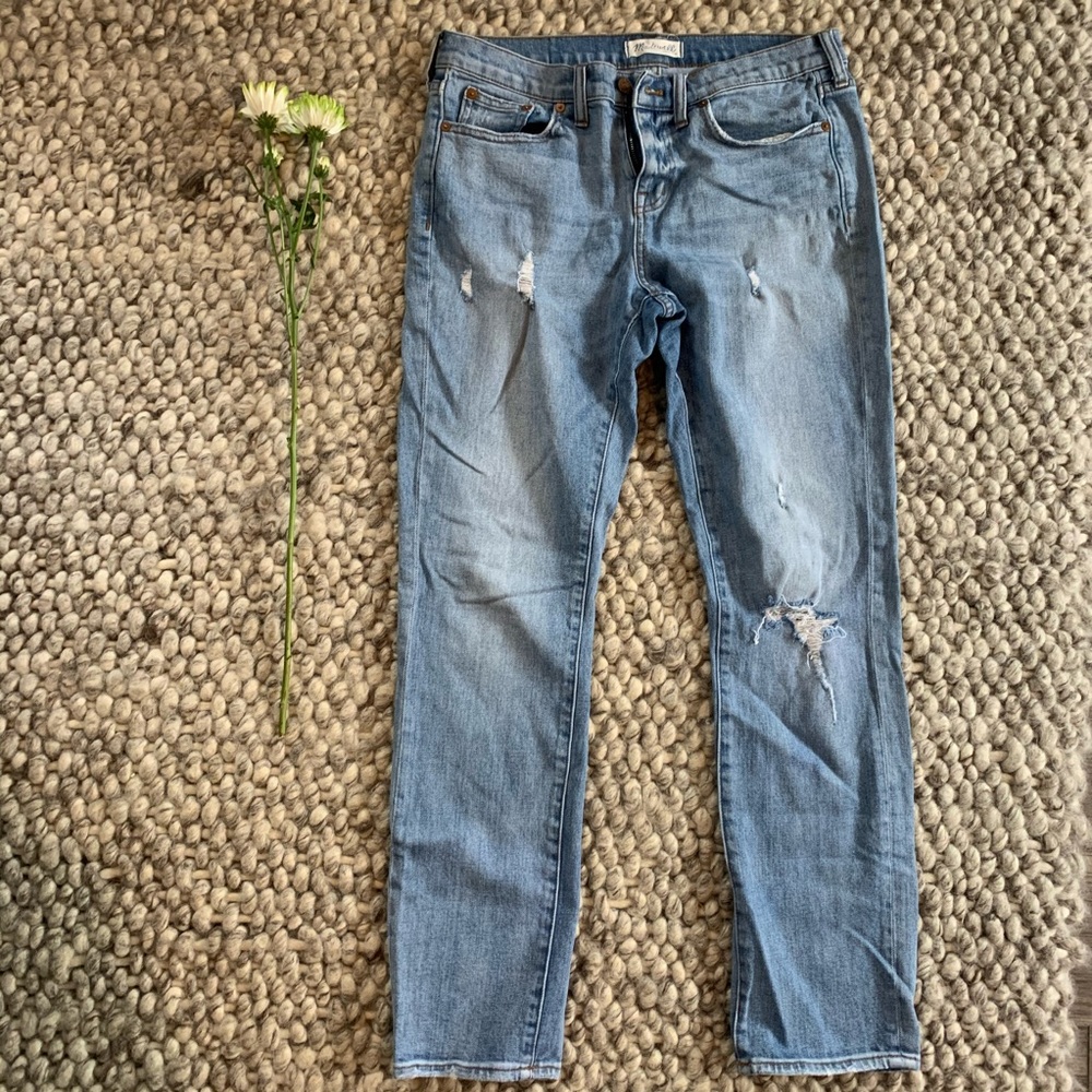 Madewell Slim Boyjean denim